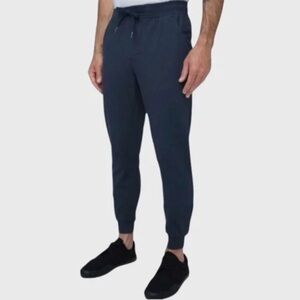 Lululemon City Sweatpant Joggers Mens S Blue Tapered Stretch Athleisure LM5484S